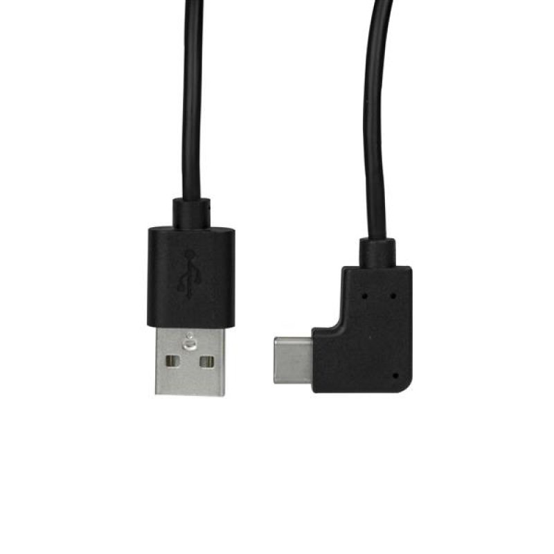 1M USB A TO USB C CABLE RIGHT ANGLE USB TYPE C - USB 2.0