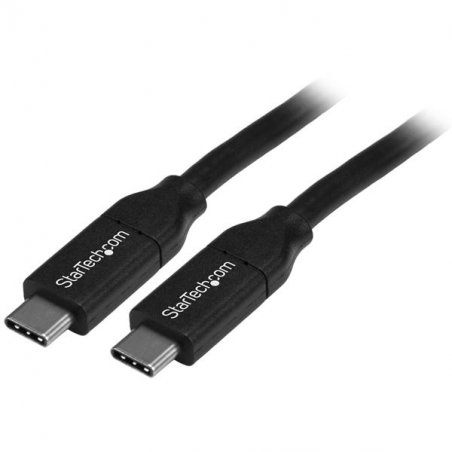CABLE USB-C VERS USB-C AVEC PD (5A) 4M - USB 2.0 CERTIFIE