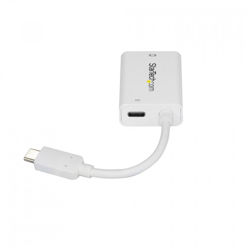 ADAPTATEUR VIDEO USB-C VERS VGA - USB POWER DELIVERY - BLANC