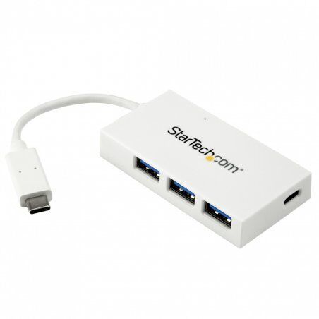 StarTech.com Hub USB-C à 4 Ports avec 1x USB-C & 3x USB-A SuperSpeed - Alimenté par Bus - Hub USB 3.0 Portable - USB 3