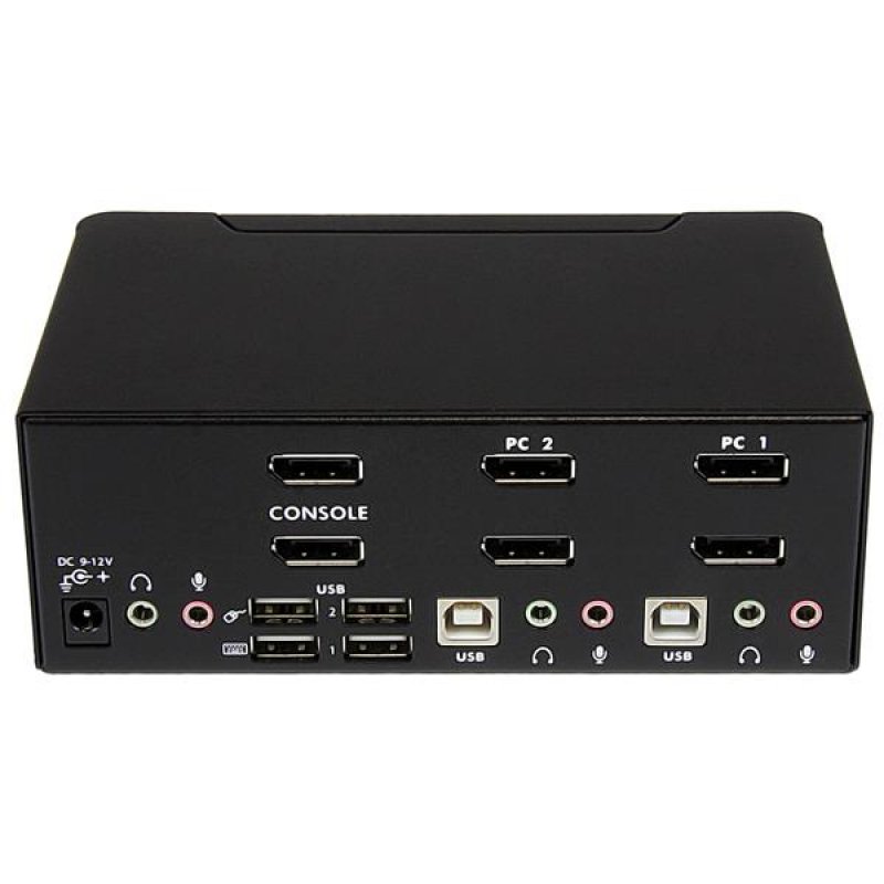 StarTech.com Switch KVM DisplayPort double affichage à 2 ports - 4K 60 Hz