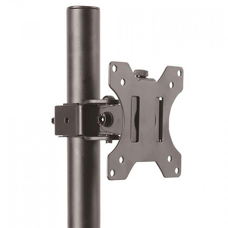 StarTech.com Single Monitor Desk Mount - Single Screen Heavy Duty Pole Mount for up to 8kg VESA Compatible Displays - Er