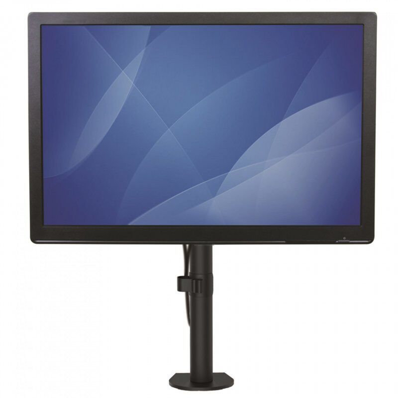 StarTech.com Single Monitor Desk Mount - Single Screen Heavy Duty Pole Mount for up to 8kg VESA Compatible Displays - Er