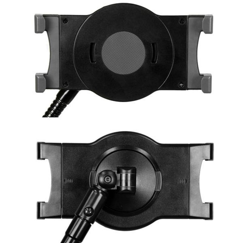 SUPPORT COL DE CYGNE POUR TABLETTE AVEC FIXATION DE BUREAU