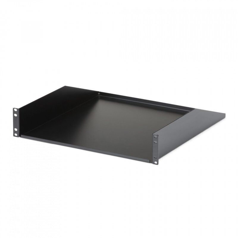 StarTech.com 2U Server Rack Shelf - Universal Rack Mount Cantilever Shelf for 19" Network Equipment Rack & Cabinet - Hea