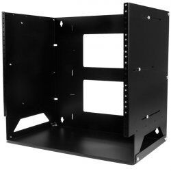 RACK DE SERVEUR MURAL 8U AVEC ETAGERE INTEGREE - SUPPORT MURAL