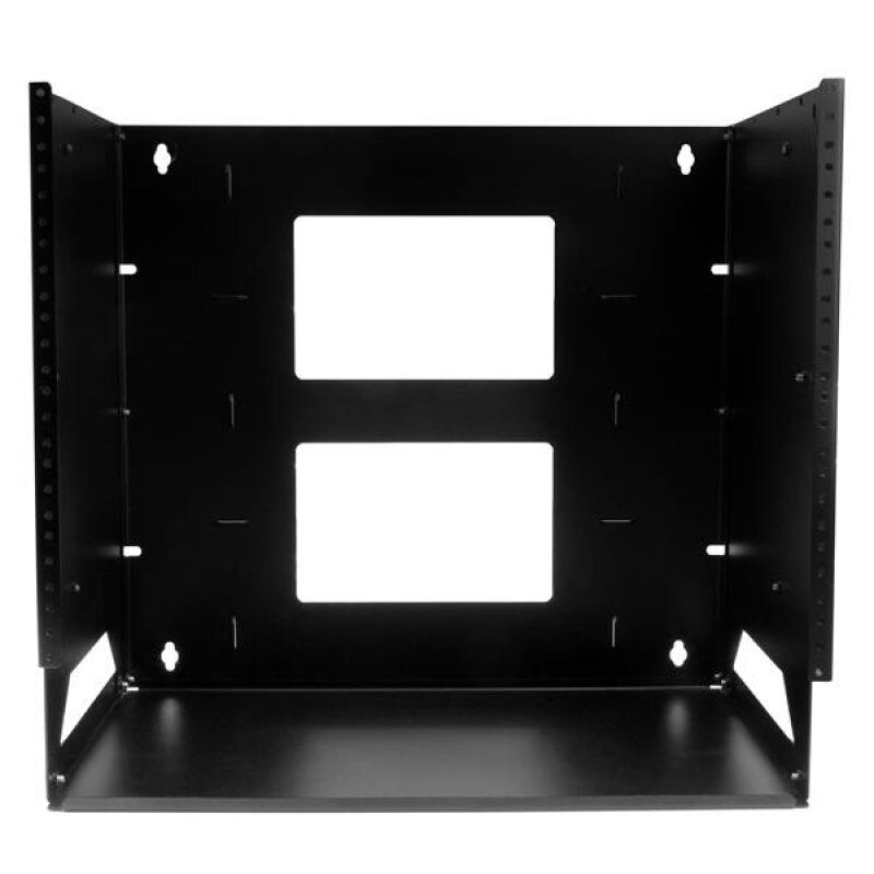 RACK DE SERVEUR MURAL 8U AVEC ETAGERE INTEGREE - SUPPORT MURAL