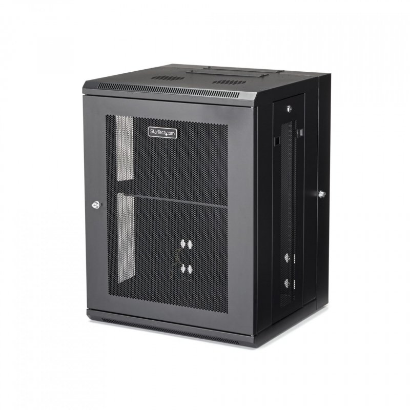 15U SERVER RACK ENCLOSURE WITH HINGE WALL MOUNT NETWORK RACK
