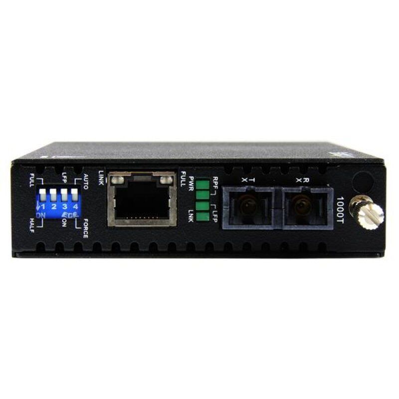 CONVERTISSEUR ETHERNET VERS FIBRE OPTIQUE SC 550 M