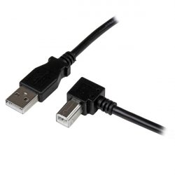 CABLE IMPRIMANTE USB 2.0 A VERS USB B COUDE A DROITE M/M 3 M