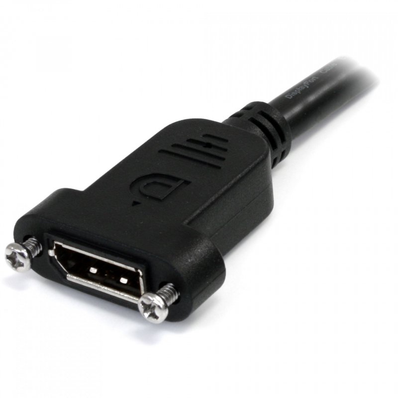 DISPLAYPORT PANEL-MOUNT DIGITAL VIDEO EXTENSION CABLE 3FT 20P