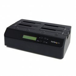 4 BAY USB 3.0 ESATA TO SATA 1:3 HARD DRIVE DUPLICATOR DOCK