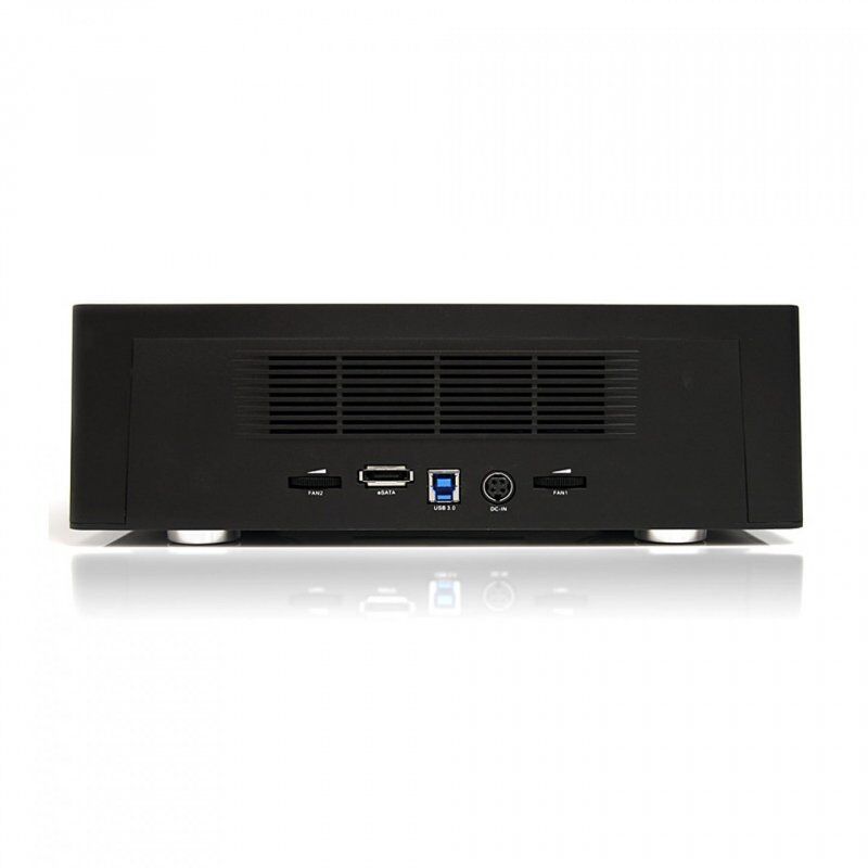 StarTech.com 4 Bay USB 3.0 eSATA to SATA Standalone 1:3 HDD Hard Drive Duplicator Dock