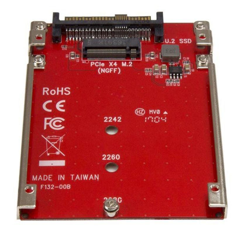 M.2 TO U.2 (SFF-8639) ADAPTER FOR M.2 PCIE NVME SSDS