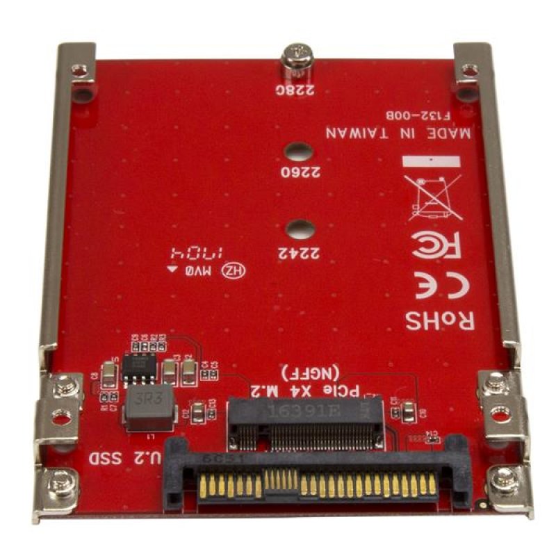 M.2 TO U.2 (SFF-8639) ADAPTER FOR M.2 PCIE NVME SSDS