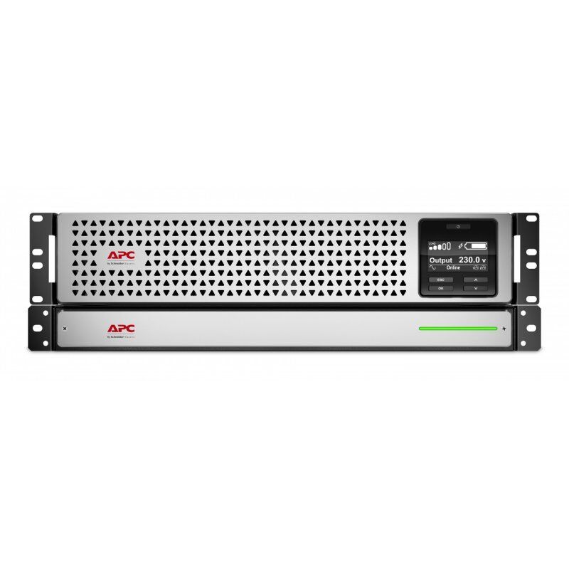 APC SRTL1000RMXLI-NC uninterruptible power supply (UPS) Double-conversion (Online) 1 kVA 900 W 8 AC outlet(s)