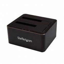 DUAL BAY SATA HARD DRIVE DOCKIN STATION - SATA HDD/SSD - USB 3.0