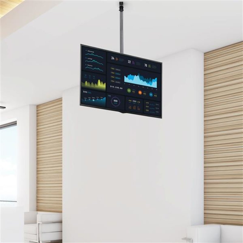 StarTech.com Ceiling TV Mount - 3.5' to 5' Pole