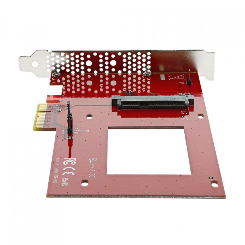 NVME PCIE ADAPTER - 2.5IN U.2 SSD SFF-8639 - X4 PCIE 3.0