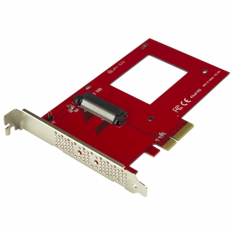 NVME PCIE ADAPTER - 2.5IN U.2 SSD SFF-8639 - X4 PCIE 3.0