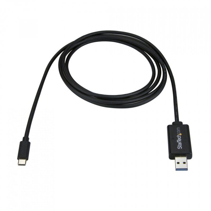 StarTech.com USB-C to USB 3.0 Data Transfer Cable for Mac and Windows, 2m (6ft)