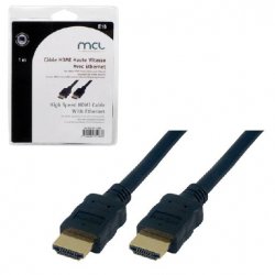 MCL 1m HDMI-Ethernet HDMI cable HDMI Type A (Standard) Black