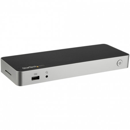 DUAL MONITOR USB C DOCK - POWER DELIV 60W - DUAL 4K DP/HDMI SD