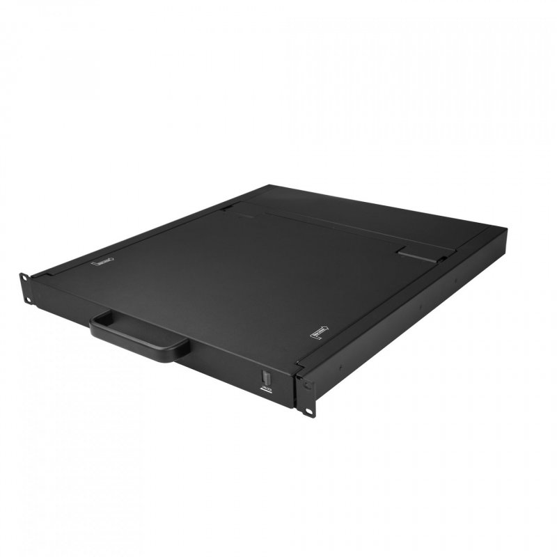 StarTech.com Rackmount KVM Console - Single Port VGA KVM with 19" LCD Monitor for Server Rack - Fully Featured Universal