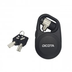 Dicota D31235 câble antivol Noir 1,3 m