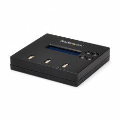 StarTech.com 1:2 Standalone USB 2.0 USB Stick Duplizierer und Eraser - Flash Drive Kopierer - USB-Disk-Duplikator