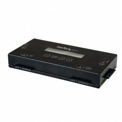 StarTech.com Effaceur de SSD/HDD à 4 Baies - 6,35 et 8,89cm SATA - Nettoyeur de Disques, Autonome et Sécurisé - 9 mod