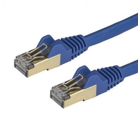 StarTech.com 3m CAT6a Ethernet Cable - 10 Gigabit Shielded Snagless RJ45 100W PoE Patch Cord - 10GbE STP Network Cable w