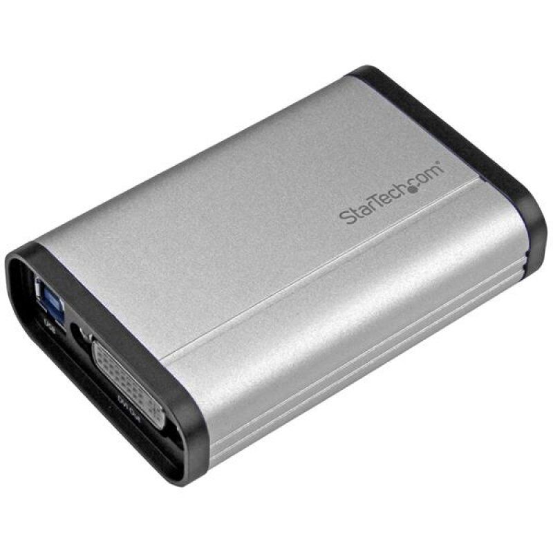 StarTech.com USB 3.0 Capture Device for High-Performance DVI Video - 1080p 60fps - Aluminum
