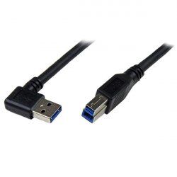 1M RIGHT ANGLE USB 3.0 CABLE - 3FT USB 3 RIGHT ANGLE A TO B
