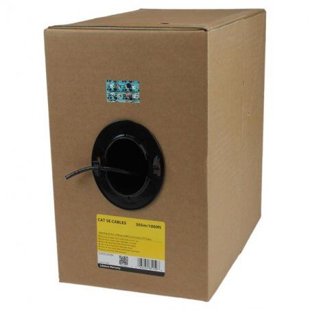 304 8M CAT5E RISER CABLE - BLAC CMR-RATED ETHERNET CABLE - BULK