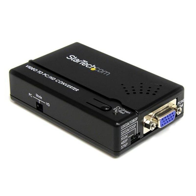 CONVERTISSEUR VIDEO COMPOSITE ET S-VIDEO VERS VGA