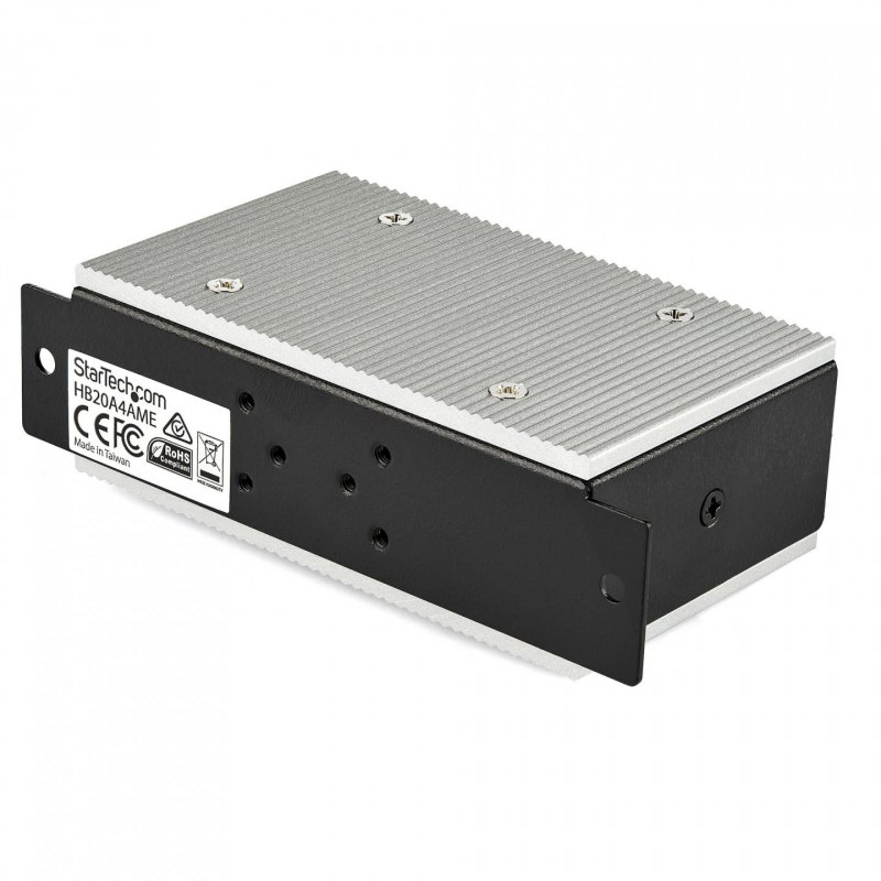 4-PORT INDUSTRIAL USB HUB - USB 2.0-15KV ESD PROTECTION METAL