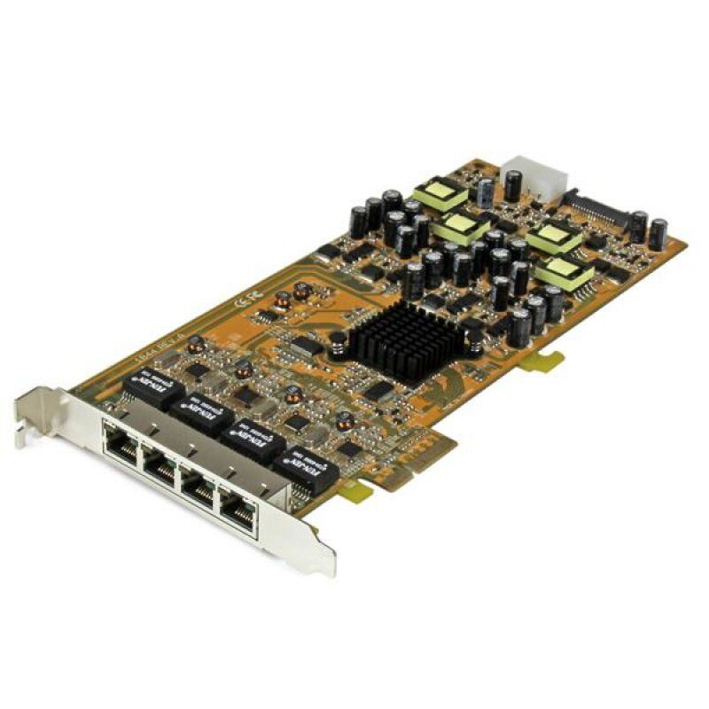 CARTE RESEAU PCI EXPRESS A 4 PORTS GIGABIT POE - NIC PCIE