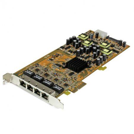 CARTE RESEAU PCI EXPRESS A 4 PORTS GIGABIT POE - NIC PCIE
