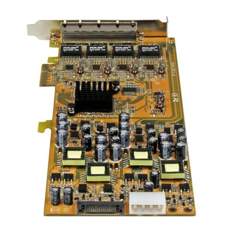 CARTE RESEAU PCI EXPRESS A 4 PORTS GIGABIT POE - NIC PCIE