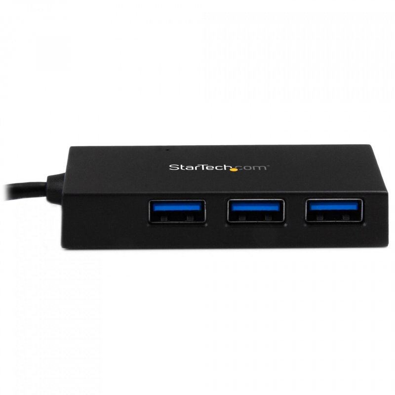 StarTech.com 4 Port USB C Hub - USB Type-C Hub w/ 4x USB-A Ports (USB 3.0/3.1 Gen 1 SuperSpeed 5Gbps) - USB Bus or Self 