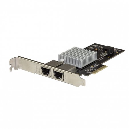 StarTech.com Carte Adaptateur Réseau PCIe 10G à 2 ports - Adapteur d'Interface Réseau Intel-X550AT 10GBASE-T & NBASE-