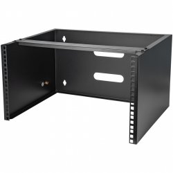 StarTech.com 6U Wall Mount Network Rack - 14 Inch Deep (Low Profile) - 19" Patch Panel Bracket for Shallow Server and IT
