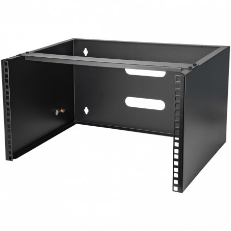 StarTech.com 6U Wall Mount Network Rack - 14 Inch Deep (Low Profile) - 19" Patch Panel Bracket for Shallow Server and IT