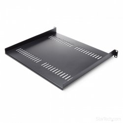 StarTech.com 1U Server Rack Shelf - Universal Vented Rack Mount Cantilever Tray for 19" Network Equipment Rack & Cabinet