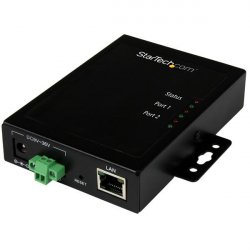 SERVEUR DE PERIPHERIQUES 2 PORTS SERIE VERS IP ETHERNET