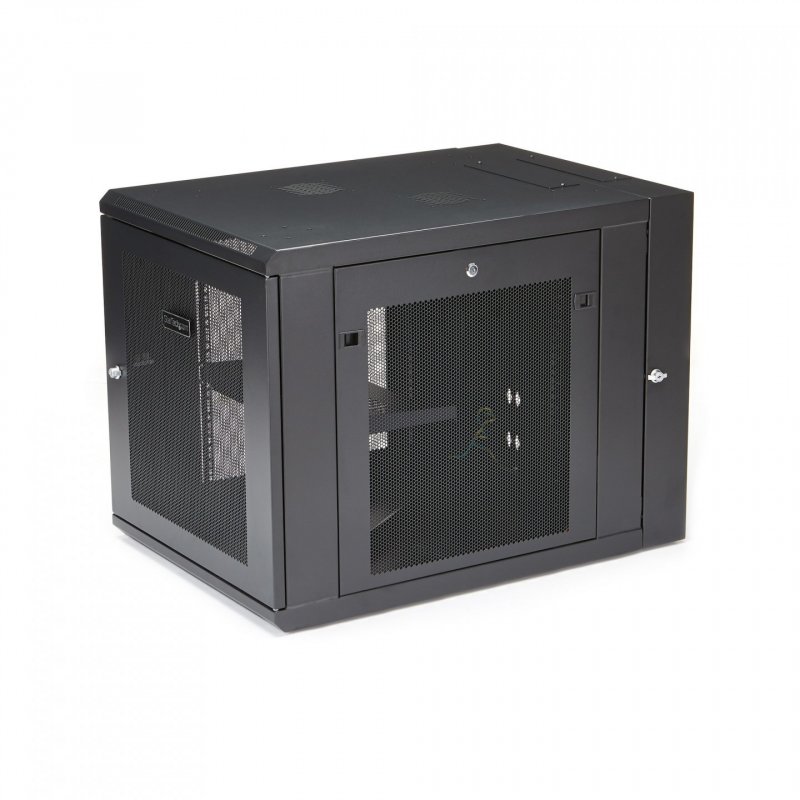 12U SERVER RACK ENCLOSURE WITH HINGE - WALL MOUNT NETWORK RACK