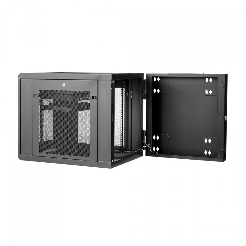 StarTech.com 12U 19" Wall Mount Network Cabinet - 4 Post 24" Deep Hinged Server Room Data Cabinet- Locking Computer Equi