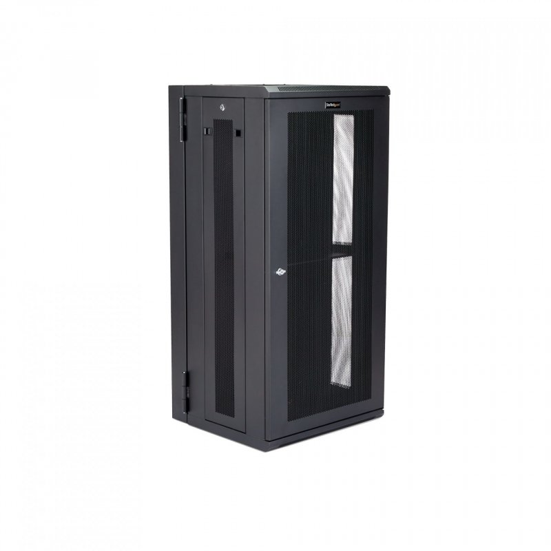 26U SERVER RACK ENCLOSURE WITH HINGE-WALL MOUNT NETWORK RACK