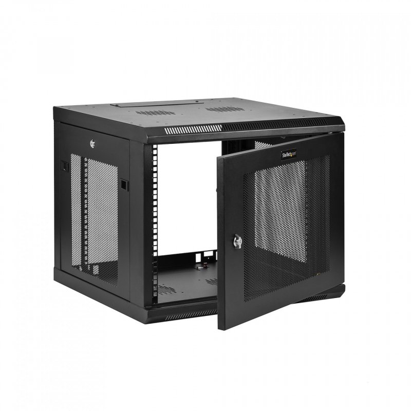 StarTech.com RK920WALM étagère 9U Rack monté sur le mur Noir